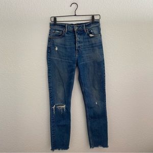 GRLFRND Women’s 27 “It’s Just You and Me Bae” Denim Jean